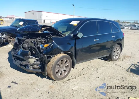 2012 Acura Mdx Advance Package из США, поврежденный, VIN 2HNYD2H67CH517334